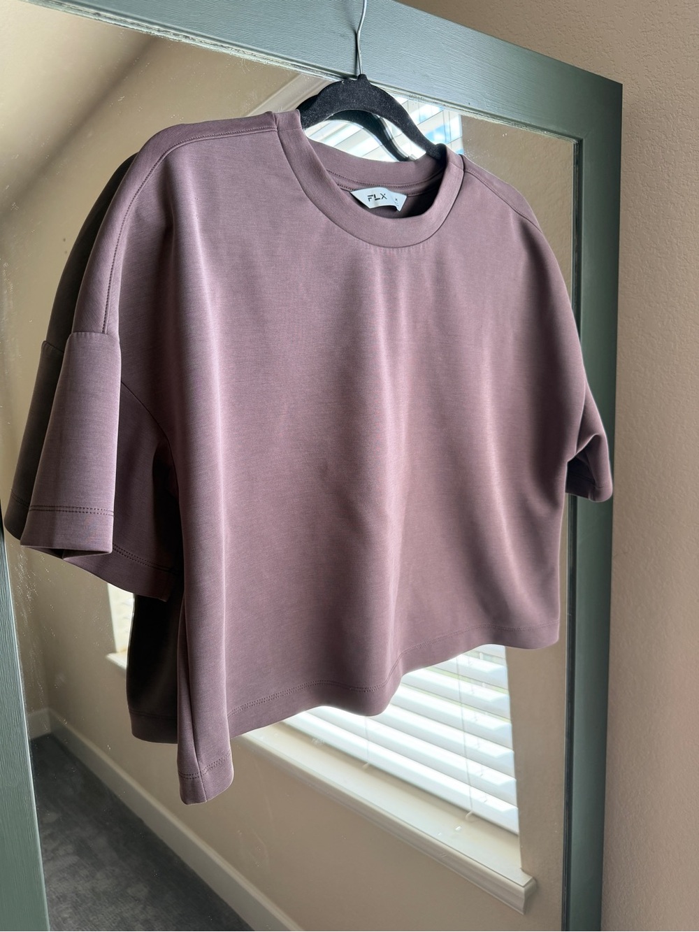 ✨ FLX Scuba Luxury Soft Boxy Cropped Tee ✨